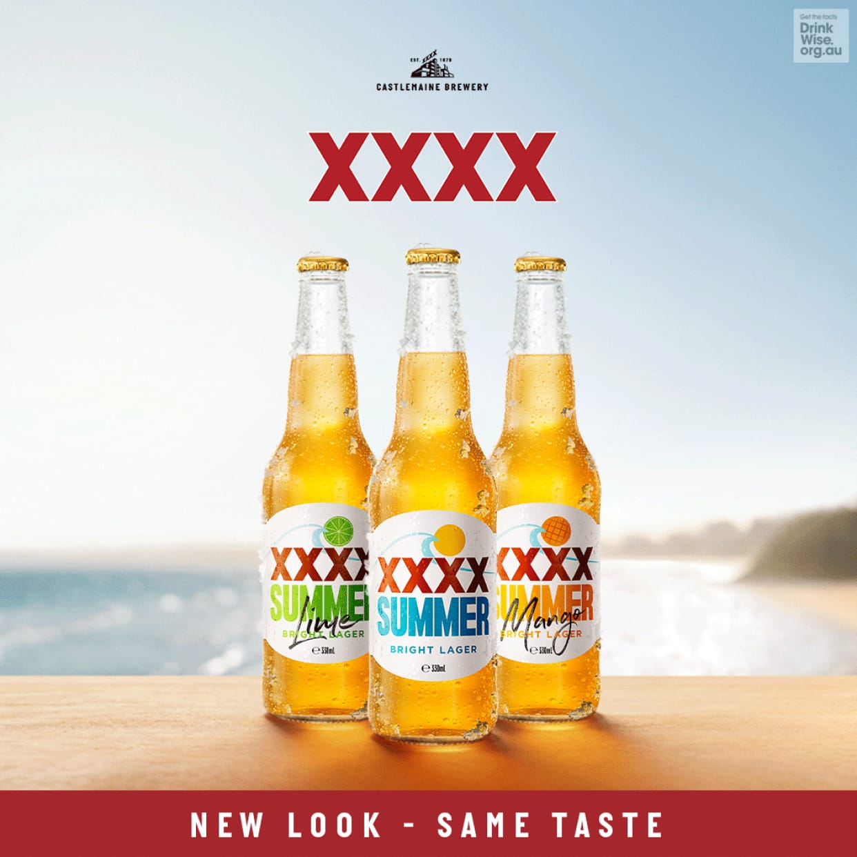 Summer Bright Lager - XXXX